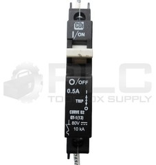 LOT OF 2 CBI QY-1(13) CIRCUIT BREAKER 0.5A 80V 10KA CURVE U2