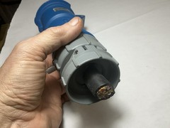 MENNEKES AH 530C9 30A 12/208V 5 Pin Female Plug