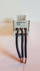 Wöhner Busbar Adapter Type: 6032 / 690V-Lu 32A / Very Good Condition