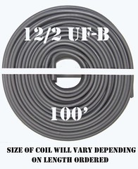 12/2 UF-B x 100′ Southwire Underground Feeder Cable