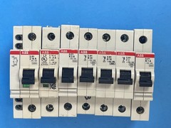 ABB S201 (B20,C2,D10)/ S271 (K1A,K2A)/ S261 (Z16A)/ S201U (K10A) Circuit Breaker