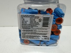 DryConn Wire Connector Waterproof Corrosion Resistant Aqua/Orange. ( 100-Pack )