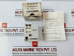 HYUNDAI HLB 2 Latching Block HLB Series 110V 220V Power: 25VA