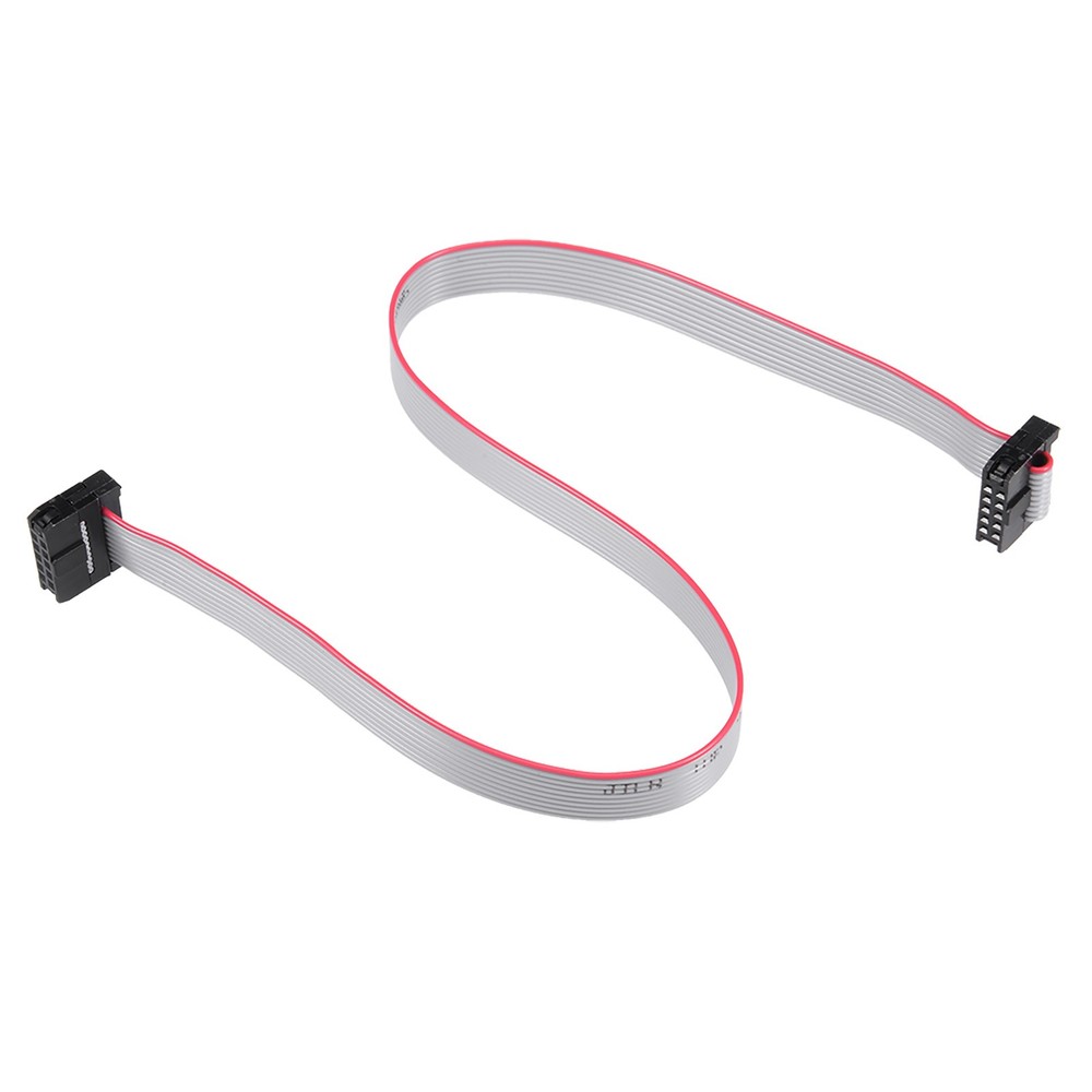 5 Pack Long 30CM 2MM Flat Ribbon Cable IDC 10 Pin Connector