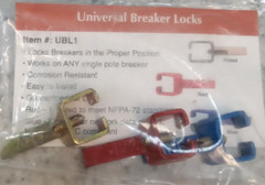 PACK OF 3) Garvin Universal Breaker Lock Out Device /UBL1/NEW( L118