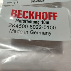 🟢 BECKHOFF ZK4500-8022-0100 10M Motor connection ITEC plug drag-chain cable