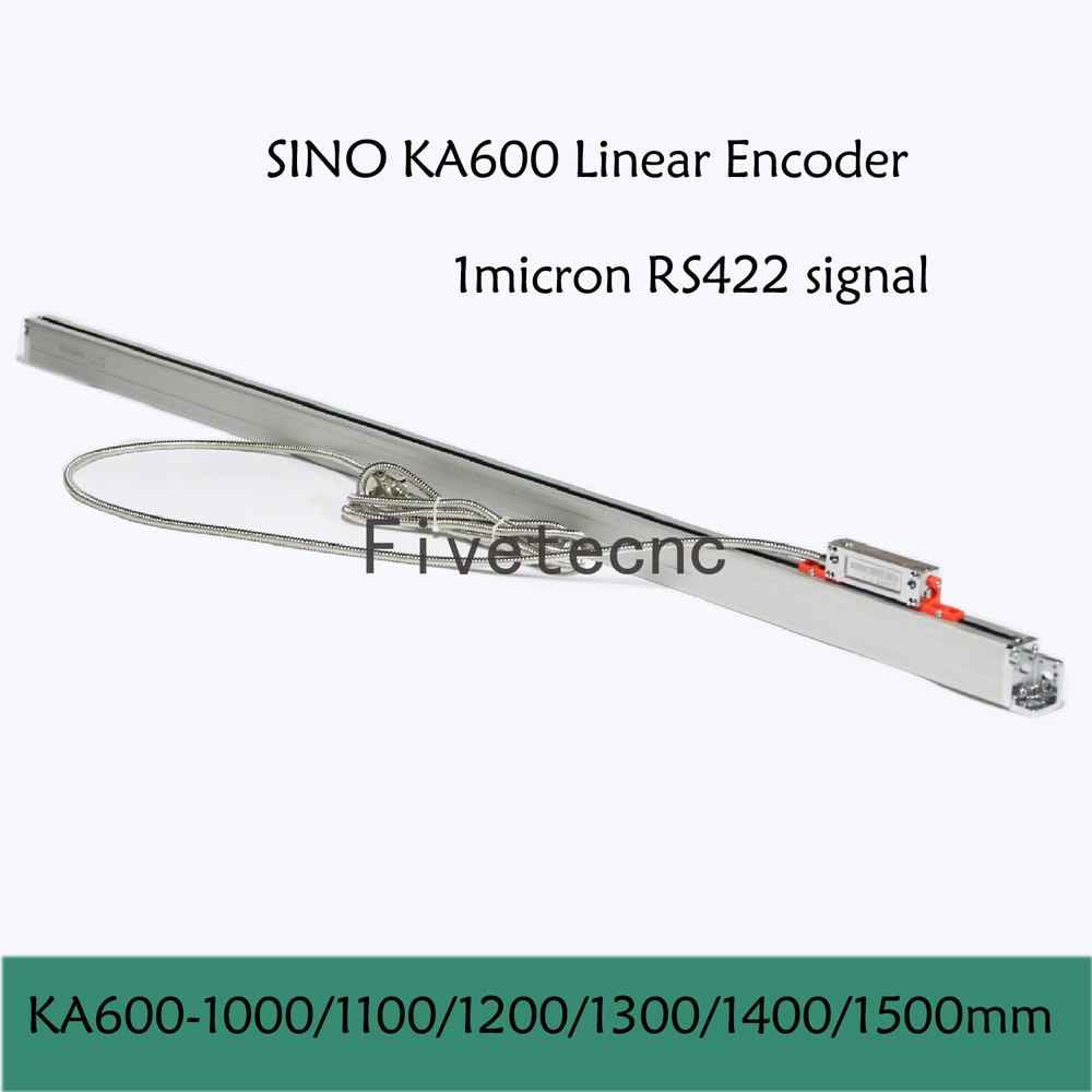 SINO KA600 1000 1100 1200 1300 1400 1500mm 1u RS422 Linear Scale Optical Encoder