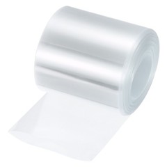 Battery Wrap 80mm Flat 33 ft PVC Heat Shrink Tube Wraps Clear