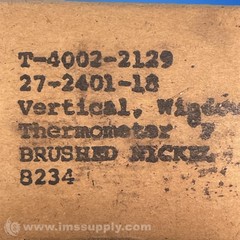 t-4002-2129 Nickel Plated Thermostat Cover Plate FNFP
