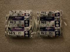 50’-28827421 25&39 14/2 With Ground Romex Brand SIMpull Residential Indoor Wire