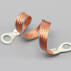 Copper Clad Aluminium/All Copper Flat Braid Earth Ground Lead Strap Cable Wire