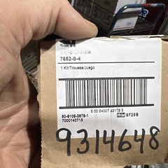 3M 7652-S-4 Cold Shrink QT-III Termination Kit. Nos Surplus. Used By Dates Vary