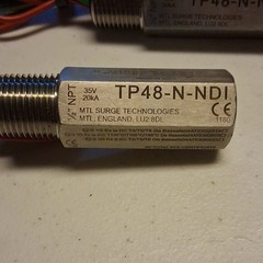 MTL Surge Technologies TP48-N-NDI Surge Protector 35V 20kA 1/2″ NPT