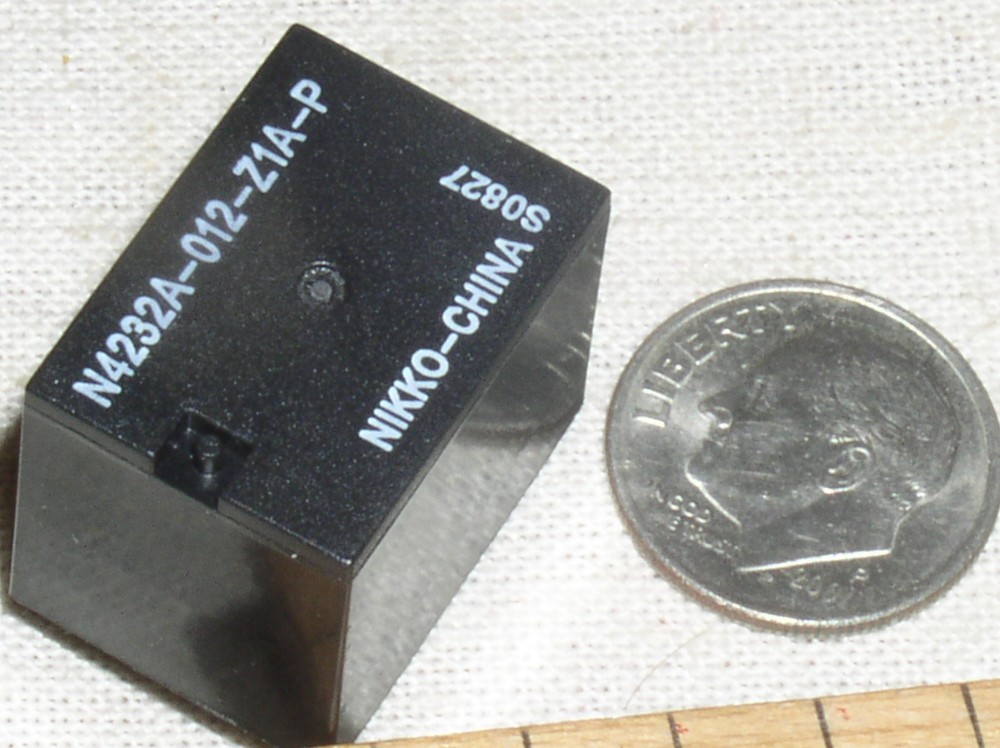 1 NIKKO N4232A-012-Z1A P SPDT 12V COIL 20 AMP DC CONTACTS PCB AUTOMOTIVE RELAY