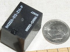 1 NIKKO N4232A-012-Z1A P SPDT 12V COIL 20 AMP DC CONTACTS PCB AUTOMOTIVE RELAY