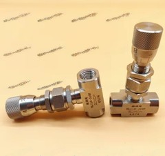 1X Needle Valve Micro Adjustment Valve WL11H-320P Flow Regulating Valve#