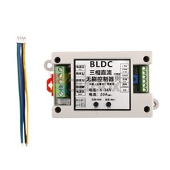 ZS-X14 400W BLDC 3-phase DC Brushless Driver Control Board Motor Controller