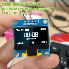 5 Pack 0.96 inch OLED IIC Display Module 128×64 Pixel Mini White