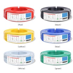 Flexible PVC Wire Cable Stranded Tinned Copper 16 18 20 22 24 26 28AWG Coloured