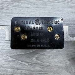 General Electric Arrester Unit 9LA4C1 USA 0-50v DC 0-175v AC w/ Adapter Untested