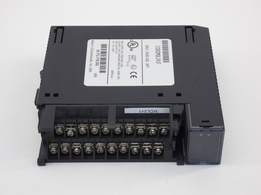 GE Fanuc Emerson IC693MDL241F Input Module 16 PT 24VAC/VDC – NEW Surplus!