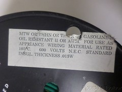 Approx. 800ft New IMS UTC Fuel Cells Wire, 600V, Green/Yellow, 3421184-ON