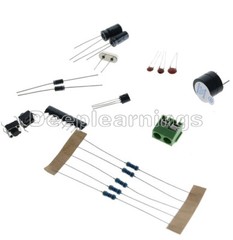 AT89C2051 Digital 4 Bits Electronic Clock Electronic Production Suite DIY Kit