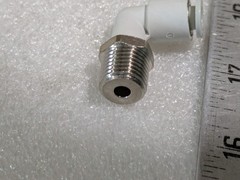 SMC 6mm Tube x R1/4 BSPT Male Elbow Push-In Pneumatic Fitting 6/ORDER