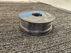 (QTY 3) BNTECHGO Black 18 Gauge Super Flexible Silicone Wire, Spool 250 ft
