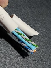Berk-Tek 10137703 23/4P Cat6A UTP Network Cable 10G 10Gig CMR Riser White /100ft