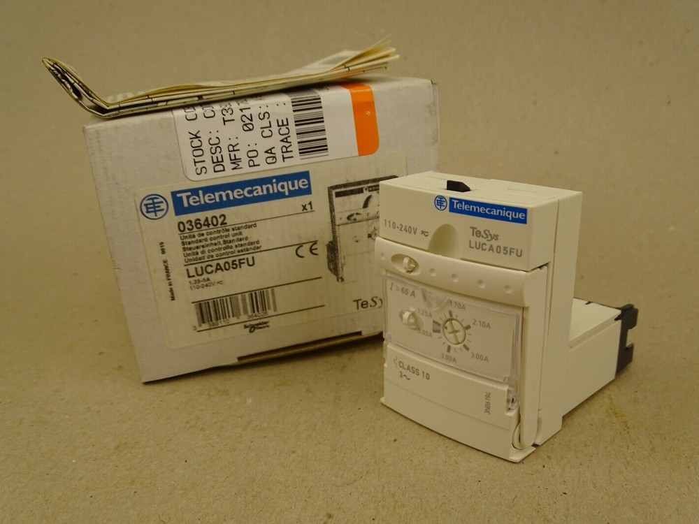 Telemecanique Standard Control Unit Class10 110-240V, LUCA05FR