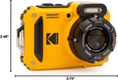 KODAK PIXPRO WPZ2 Rugged Waterproof Shockproof Dustproof WiFi Digital Camera 16M