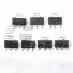 AMS1117 Voltage Regulator IC Chip 800mA 1.2V 1.5V 1.8V 2.5V 5.0V ADJ SOT223