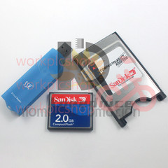 Reader FANUC 2G CF Compact Flash Card+CF-PCMCIA Adapter+SSK 1PCS