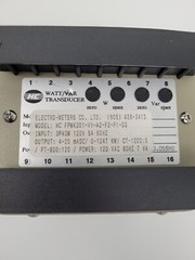 HC FPWK201-V1-A2-F2-P1-03 Electro-Meters Watt Tranducer 120VAC – Next Day Option