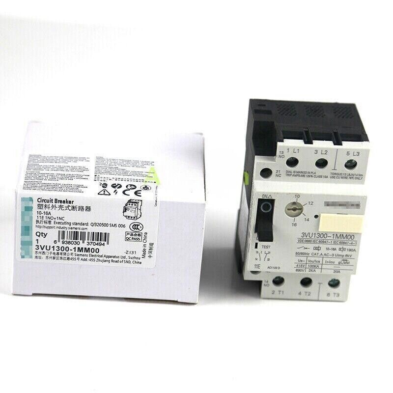 3VU1300-1MM00 1PCS NEW SIEMENES 3VU13 00-1MM00 CIRCUIT BREAKER Fast delivery