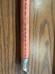 50pcs 1/0 Gauge AWG welding Carol super Vuteon 8″ length P-123-141-MSHA bin3