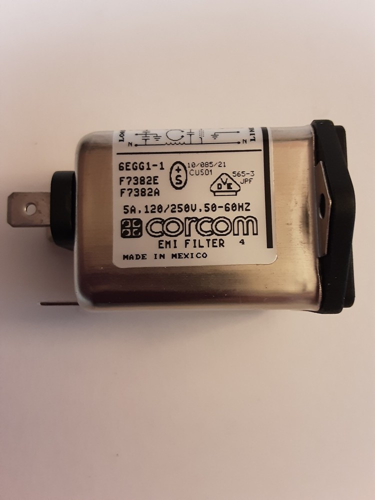 Corcom EMI Filter 6EGG1-1 120/250V 50-60HZ