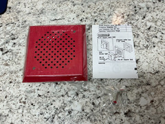 Amseco FH-47R-70S Fire Alarm Speaker, Red (NEW IN BOX) Lot of 2pcs.