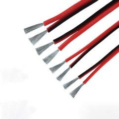 Flexible Silicone Cable Wire 10/12/14/16/18/20/22/24AWG Red Black High Resistant
