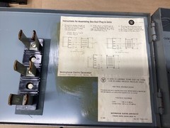 Westinghouse 373D878G02 Fusible Bus Plug Busway COP-321 240V 30A #142G159PR7*CO