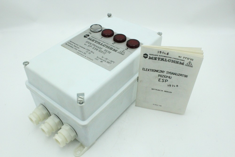 METALCHEM EP-53N105TZ Elektronisches Relais 220V 50Hz IP55 5A