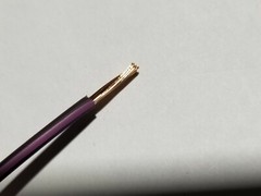 Southwire #16awg TXL SAE J1128 XLPE Auto Lead Wire 125C Brown/Pink Stripe/100ft