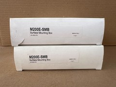 lot 2 pcs Notifier M200E-SMB Box for Mounting Modules Series 700