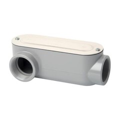Southwire LRLA-350, Rigid Conduit Body, 3-1/2″ Hub, Aluminum, 1 pc