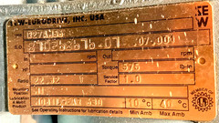 Zenith Pump 60-20000-2294-4 Custom Metering System 4.9-48.9RPM 1/2HP H2A