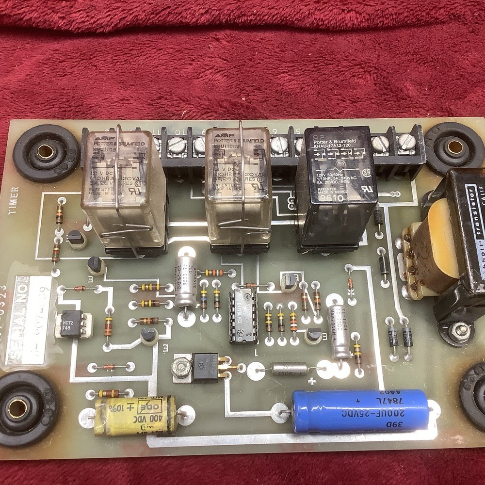 Minster BUL 491-0323 Timer Control Board