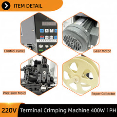 Auto Multi Core Wire Stripping Terminal Machine Cable Wire Stripper 220V 1PH