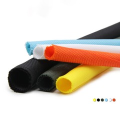Braided Cable Sleeving Expandable Wire Harness Marine Auto Sheathing Self Close