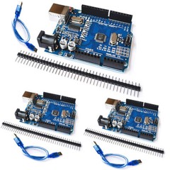 3pcs For Arduino UNO R3 Development Board ATmega328P ATMEGA16U2+ USB Cable USA